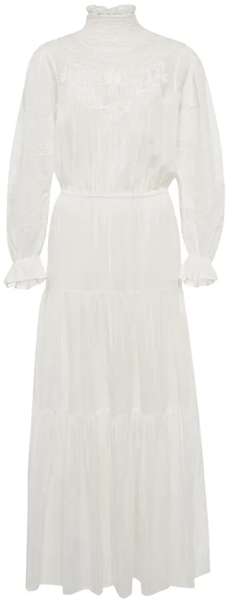 Grace cotton and silk maxi dress