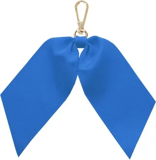 Johnny Loves Rosie - Blue Harper Ribbon Keyring