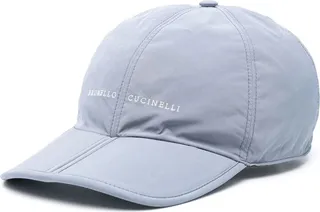 Logo-Embroidered Touch-Strap Baseball Cap