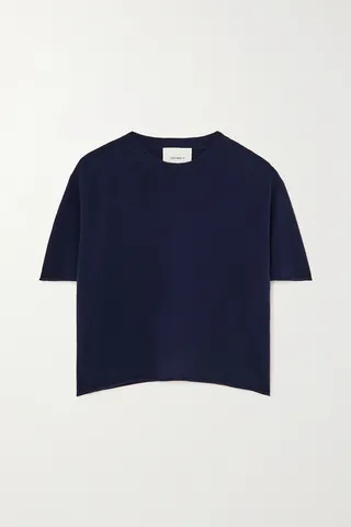 Lisa Yang - Cila Cashmere T-shirt - Blue
