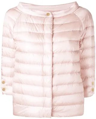 Snap Button Padded Jacket