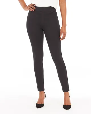 The Perfect Black Back-Seam Skinny Pants
