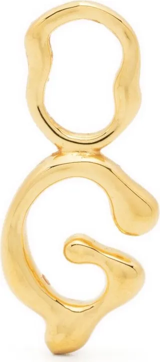 Fluent letter G charm