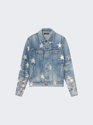Chemist Trucker Denim Jacket Indigo Blue