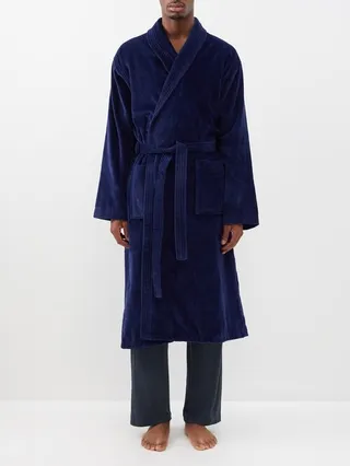 Triton Cotton-velour Bathrobe