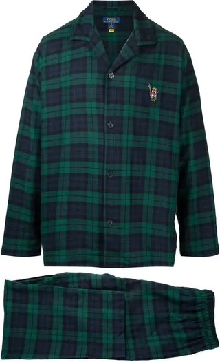 Tartan-Check Pyjama Set