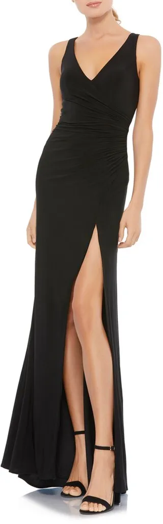Ruched Jersey Gown