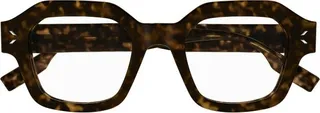 Alexander McQueen Eyewear Rectangle Frame Glasses