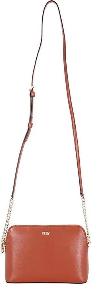 DKNY Bryant Logo Plaque Zipped Corssbody Bag