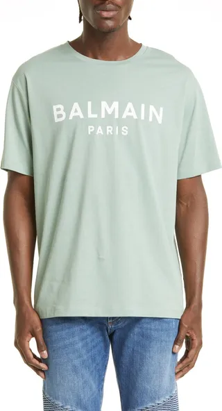 Logo Cotton Graphic T-Shirt