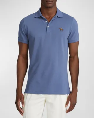 Men's Luxe Pique Polo Shirt