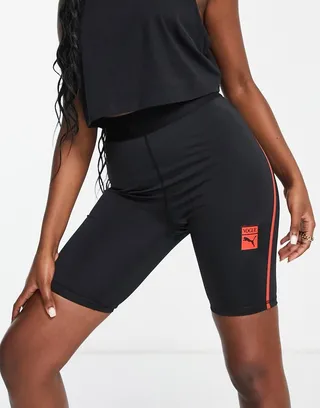 PUMA x VOGUE legging shorts in black