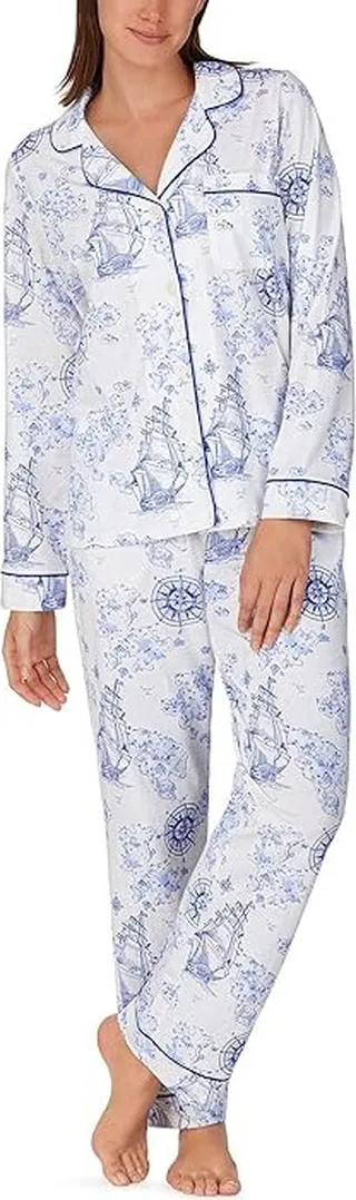 Bedhead PJs Long Sleeve Classic PJ Set (Voyager) Women's Pajama Sets