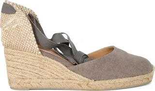 Carina Espadrilles Wedge Sandal With Ankle Laces