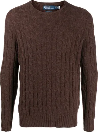 Cable-Knit Cashmere Sweater