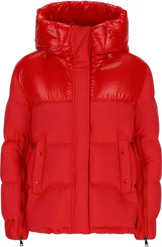 Moncler Logo Patch Hooded Jacket