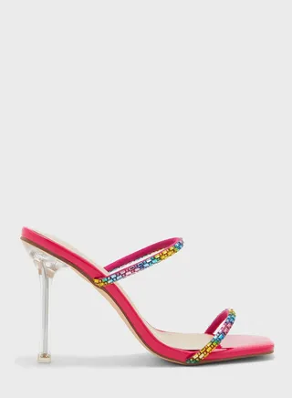 Jewelled Strap High Heel Sandals
