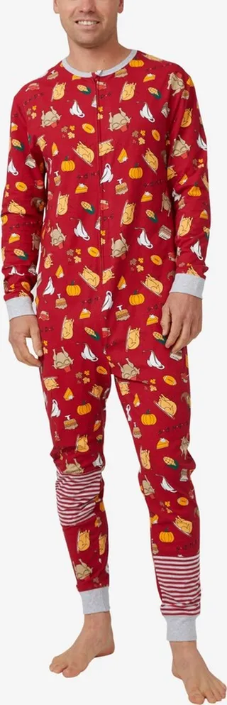 Cotton On Men's Long Sleeve All-In-One Licensed Onesie
