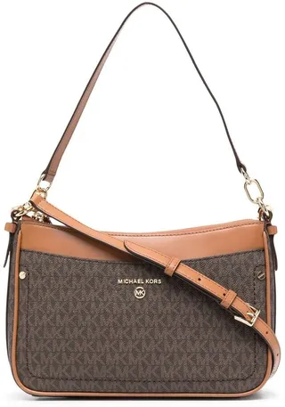 Logo-Monogram Shoulder Bag