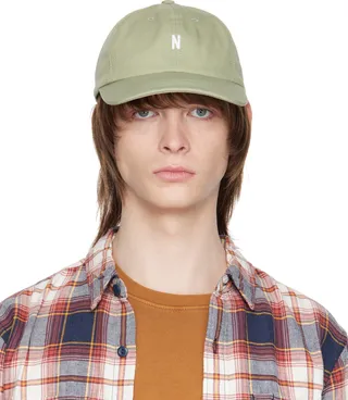 NORSE PROJECTS Green Sports Cap