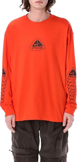 Nike ACG Logo Printed Long Sleeved T-Shirt