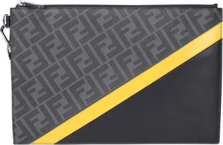 Fendi FF Motif Flat Pouch