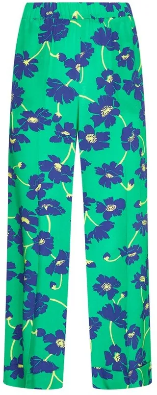P.A.R.O.S.H. Floral Printed Cropped Trousers