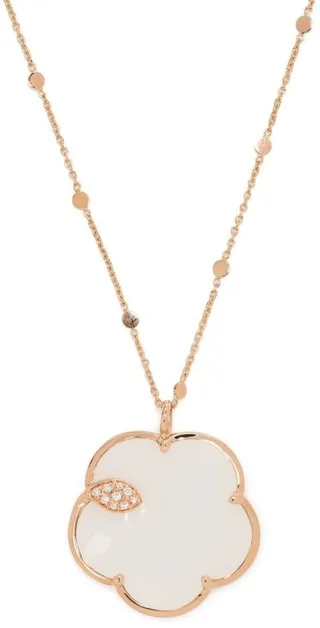 18kt rose gold Ton Joli diamond necklace