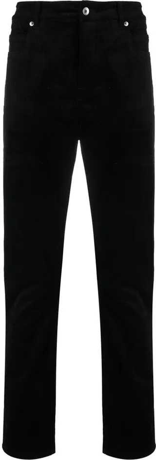 Slim-Fit Corduroy Trousers