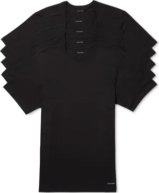 Men's 5-Pk. Cotton Classics Crew Neck Slim Fit Undershirts