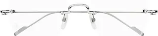 Cartier Rectangle Rimless Glasses