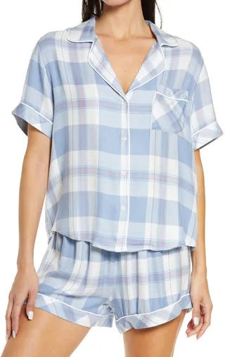 Darcie Plaid Short Pajamas