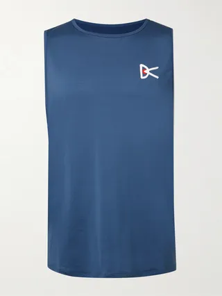 Air-Wear Stretch-Mesh Tank Top
