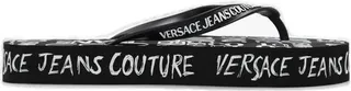 Versace Jeans Couture Logo Embossed Flip-Flops