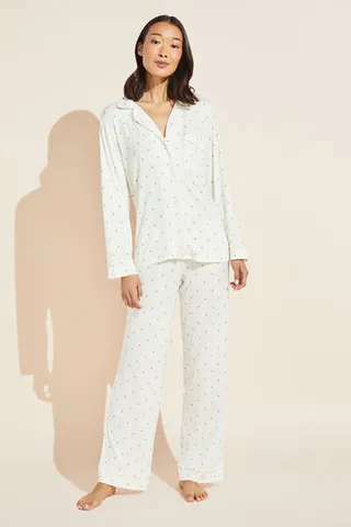 Gisele Printed TENCEL™ Modal Long PJ Set