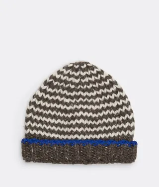 Wool Zig-Zag Beanie