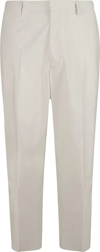 Classic Wide Leg Plain Trousers