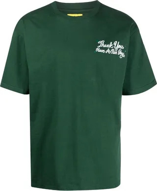 graphic-print cotton T-shirt