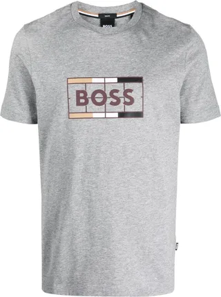 graphic logo-print T-shirt