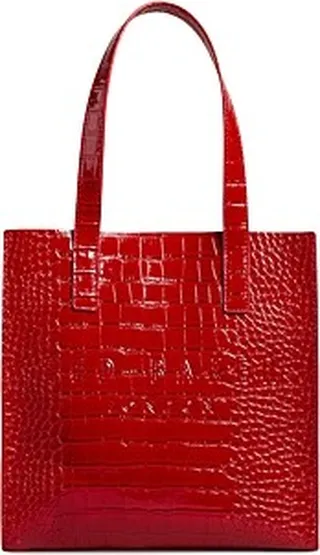 Ted Baker Icon Small Croc Embossed Tote