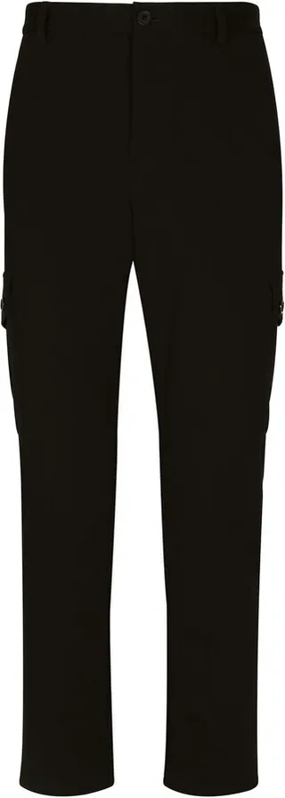 Cargo-Style Tapered Trousers