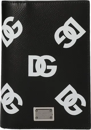 Dolce & Gabbana All-Over DG Printed Passport Case