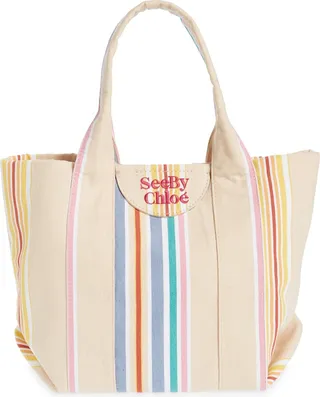 Laetizia Stripe Tote Bag