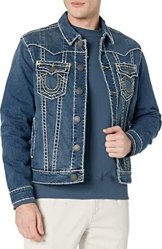 True Religion Men's Jimmy Super T Jacket