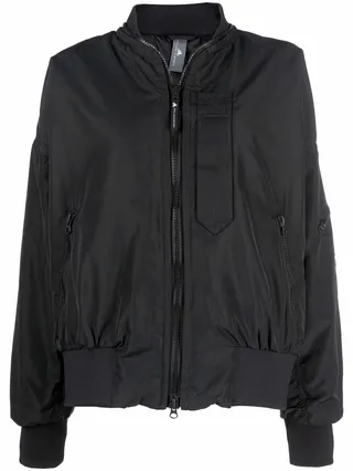 Logo-Print Bomber Jacket