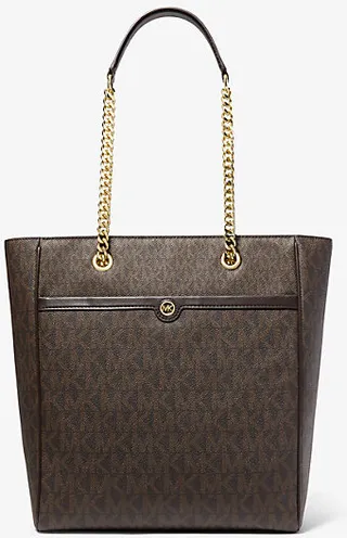 Blaire Large Logo Tote Bag