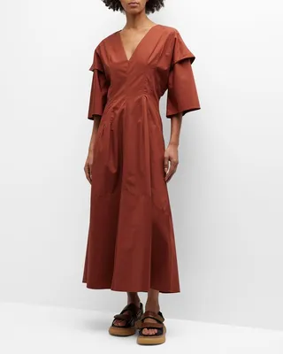 Crisp Long Dress