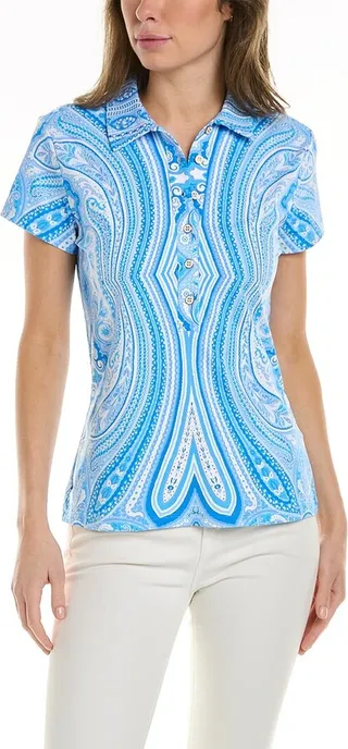 J.Mclaughlin Catalina Cloth Court Polo Shirt