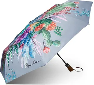 Anuschka Auto Open and Close Umbrella - 3100 (Desert Garden) Umbrella