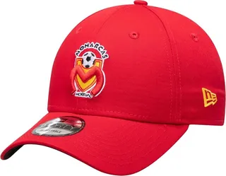 Men's New Era Scarlet Monarcas Morelia Basic 9FORTY Adjustable Snapback Hat